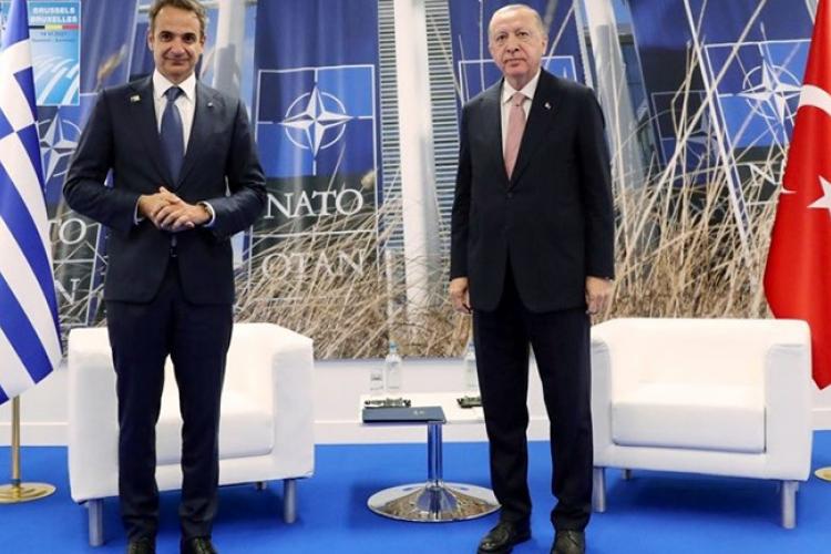 Mitsotakis, Erdogan 