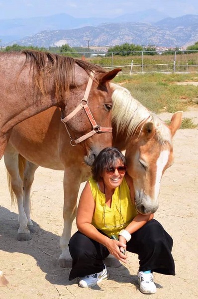 Μαρία Λίγκα άλογο